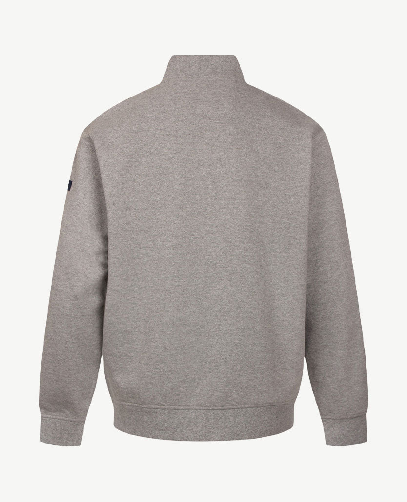 Baileys  - Vest - Met rits - Sweat - Grijs met navy, off white en blue