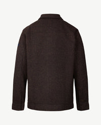 Baileys - Herenvest met kraag - Met rits en zakken - Two tone - Navy met cognac