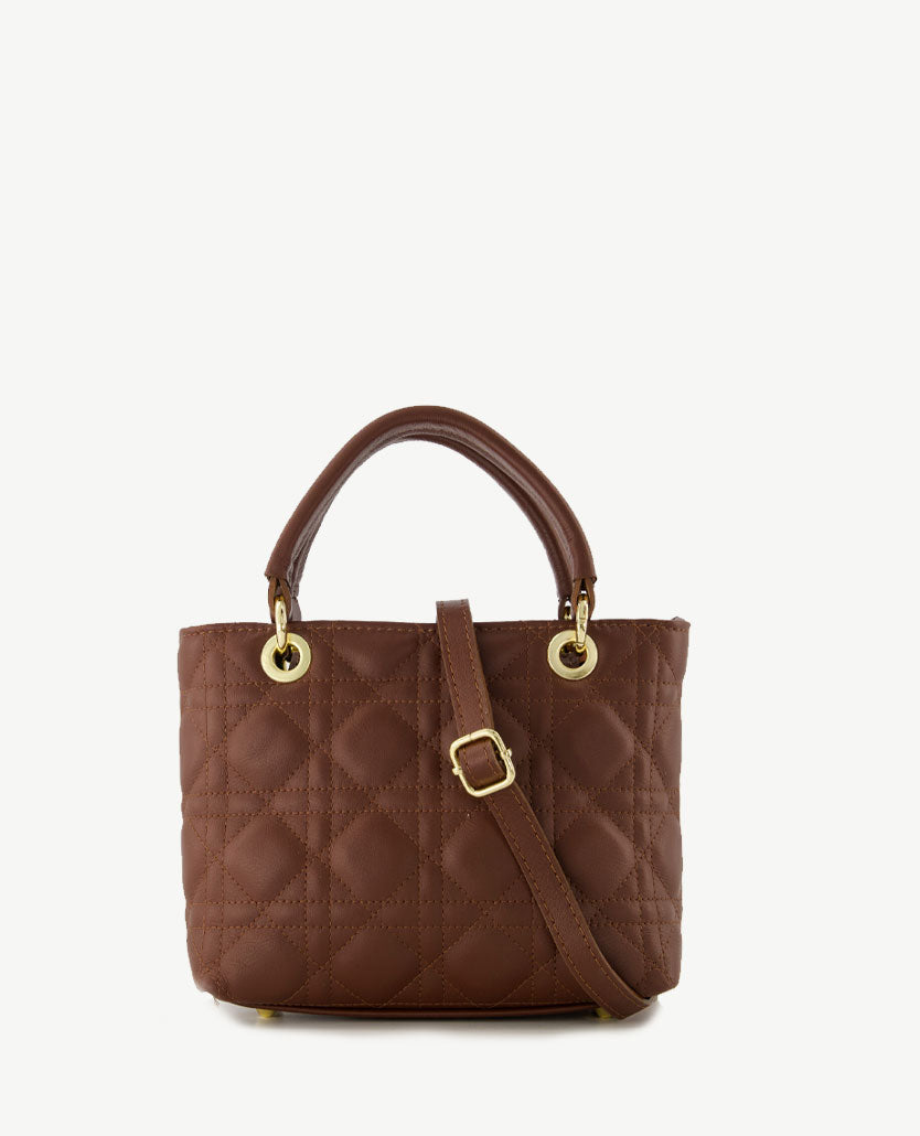 Tas - Baby Belle - Leer - Choco