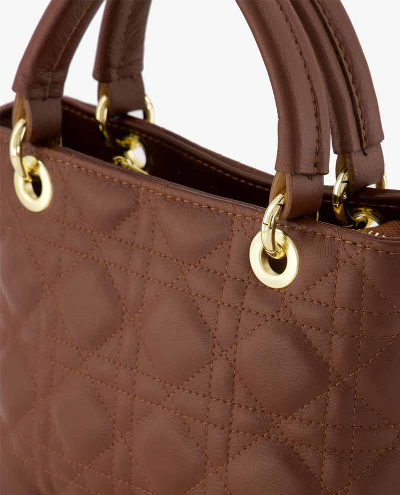 Tas - Baby Belle - Leer - Choco