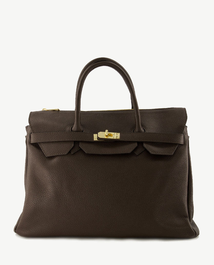 Tas - Birdie Large - Leer - Choco