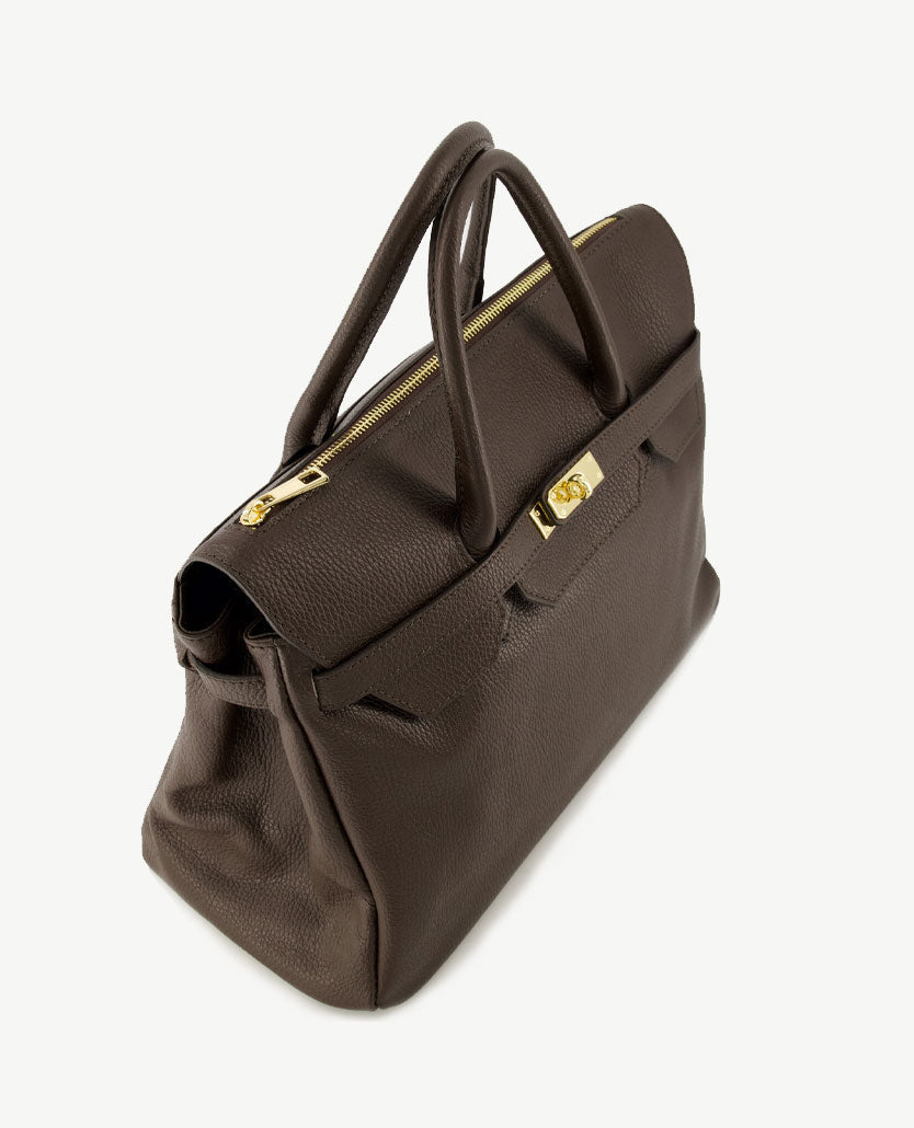 Tas - Birdie Large - Leer - Choco