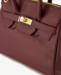Tas - Birdie Klein - Leer - Burgundy