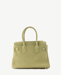 Tas - Birdie Klein - Leer - Mosgroen