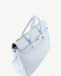 Tas - Birdie Large - Leer - Blue