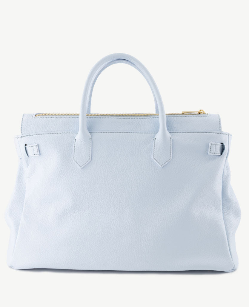 Tas - Birdie Large - Leer - Blue
