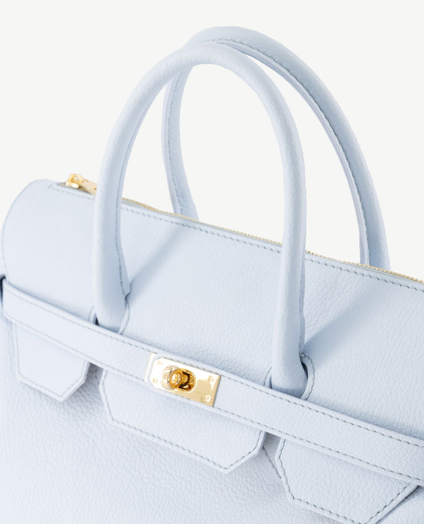 Tas - Birdie Large - Leer - Blue