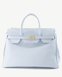 Tas - Birdie Large - Leer - Blue