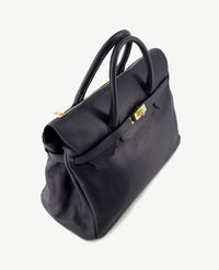 Tas - Birdie Large - Leer - Navy