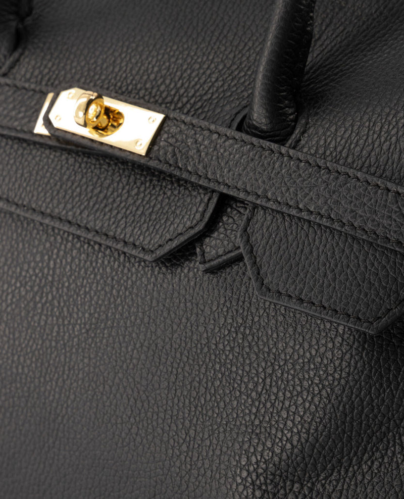 Tas - Birdie Large - Leer - Zwart