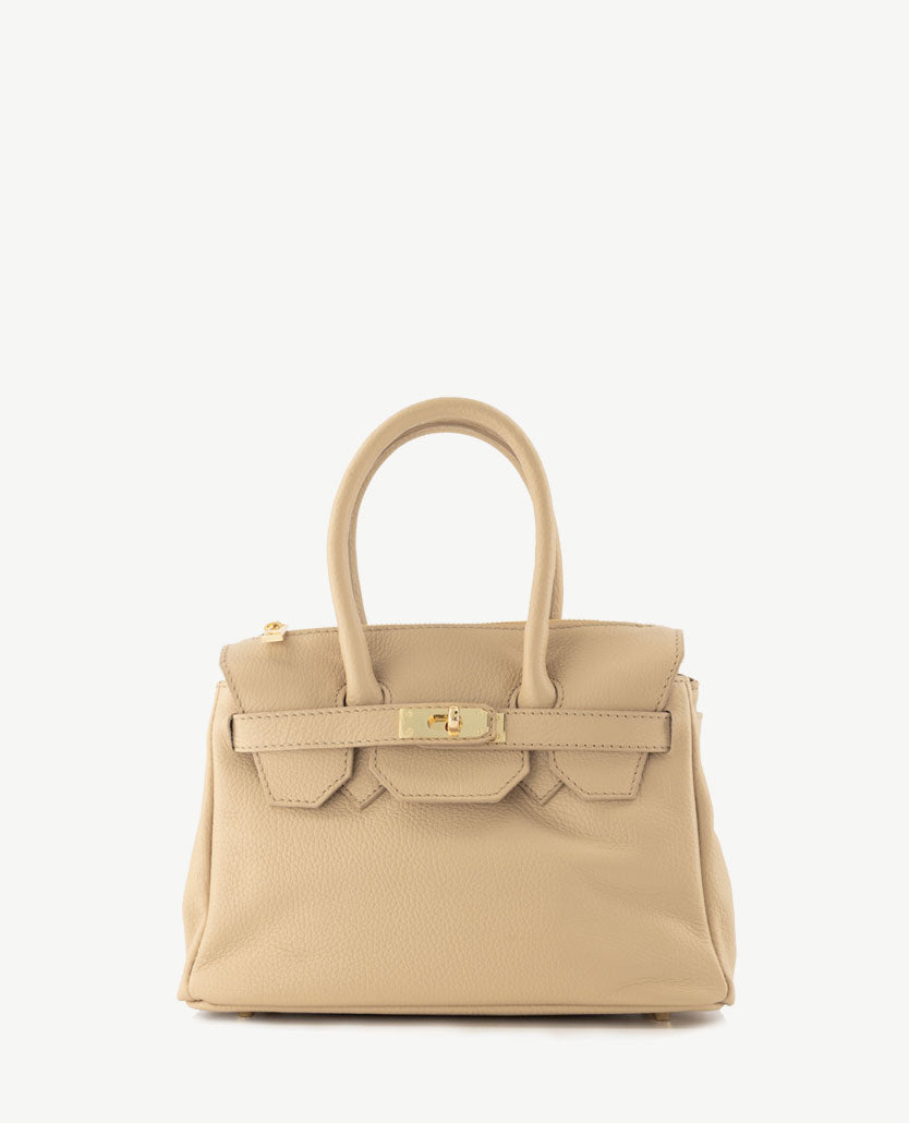 Tas - Birdie Klein - Leer - Beige