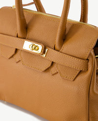 Tas - Birdie Klein - Leer - Cognac