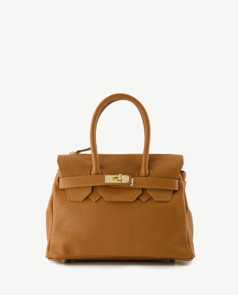 Tas - Birdie Klein - Leer - Cognac