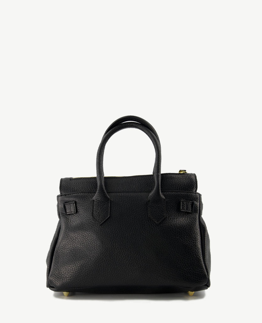 Tas - Birdie Klein - Leer - Zwart