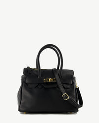 Tas - Birdie Klein - Leer - Zwart