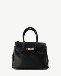 Tas - Birdie Klein - Leer - Zwart