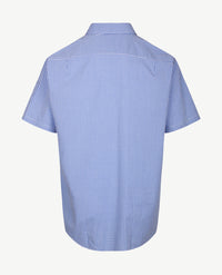 Brax - Dan C - Overhemd in ruitje - Blue wit
