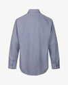 Brax - Daniel C - Flanel - pied de poule - Blauw met wit