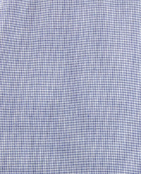 Brax - Daniel C - Flanel - pied de poule - Blauw met wit