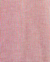 Brax - Daniel C - Flanel - pied de poule - Donker rood met wit