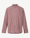 Brax - Daniel C - Flanel - pied de poule - Donker rood met wit