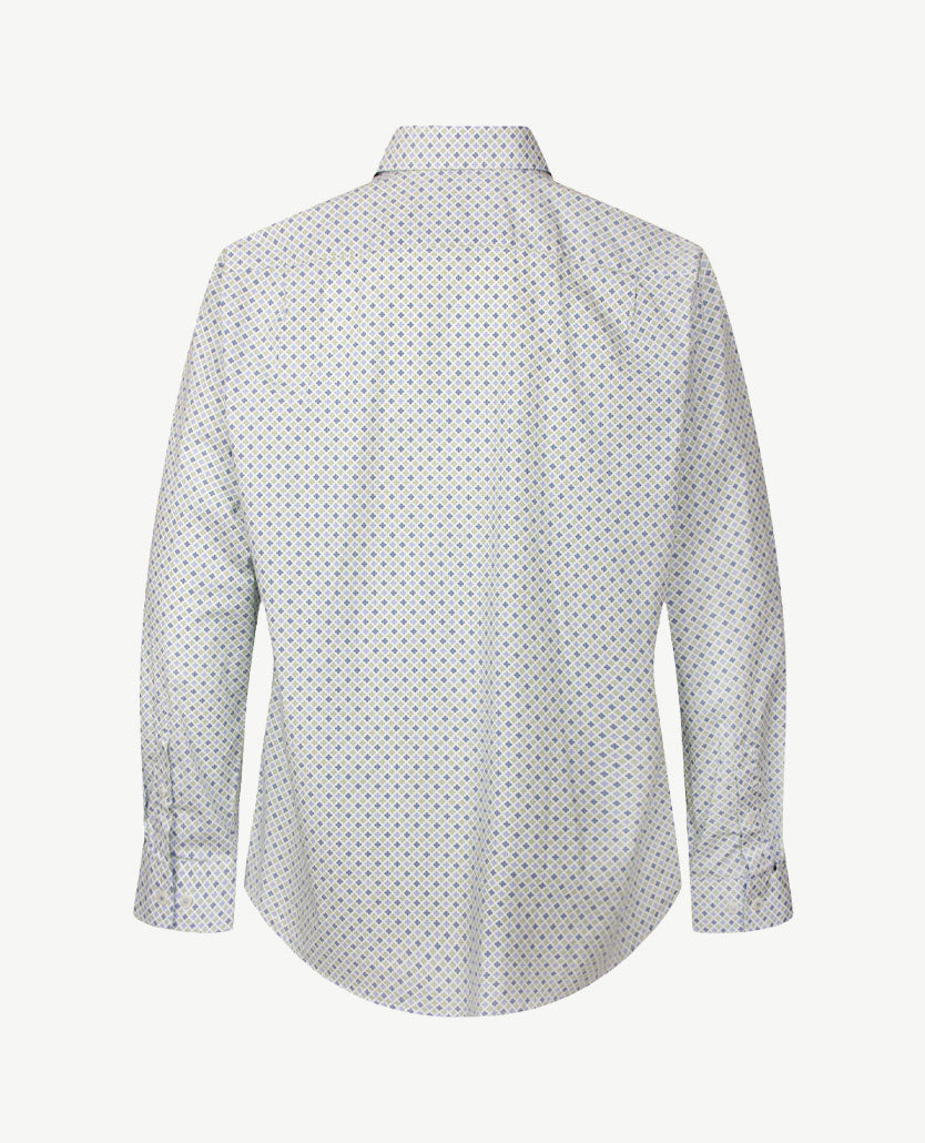 Brax - Daniel P - Katoen - Werkje met groen, blauw en wit