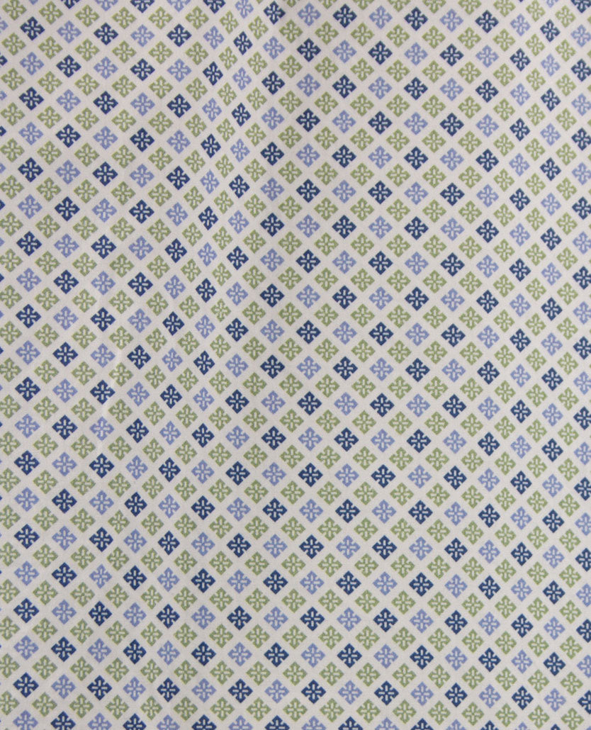 Brax - Daniel P - Katoen - Werkje met groen, blauw en wit