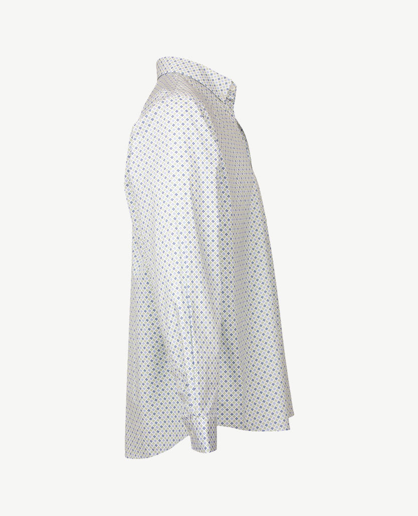 Brax - Daniel P - Katoen - Werkje met groen, blauw en wit