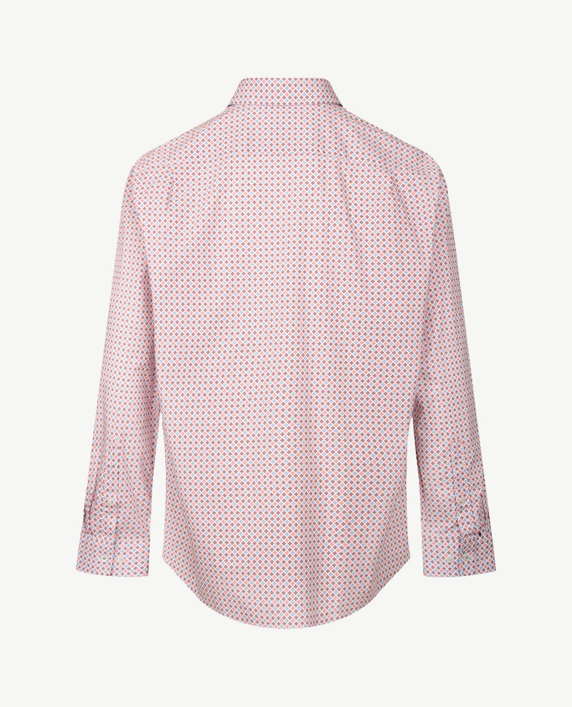 Brax - Daniel P - Katoen - Werkje met rood en wit en blue