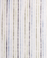 Brax - Daniel S - Overhemd - Streep Navy met kahki, blue en wit