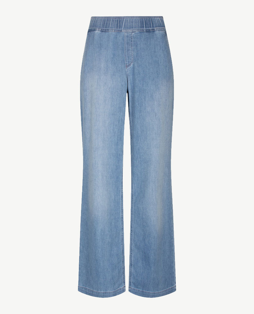 Brax Raphaela - Maine - Elastiek rondom - jeans - Bleached - Korte lengte