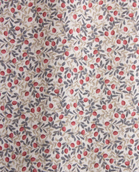 Brax - Dan P - Overhemd - Dessin kers, grijs, beige, wit en rood