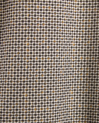 Brax - Polo Perry P - Jersey - Dessin choco met off-white en beige