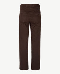 Brax Raphaela - Lavina Straight - Instapbroek dames met elastische band - Katoen - Choco