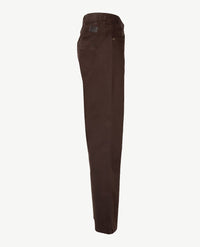 Brax Raphaela - Lavina Straight - Instapbroek dames met elastische band - Katoen - Choco