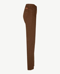 Brax Raphaela - Lavina Joy - Instapbroek dames met elastische band - Jeans - Hazelnut