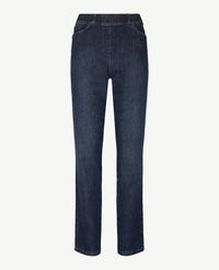 Brax Raphaela - Lavina Joy - Instapbroek dames - Elastiek rondom - jeans - Washed dark blue