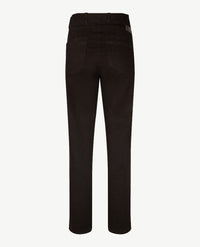 Brax Raphaela - Lavina Zip - Elastiek rondom - Winter katoen - Korte lengte - Zwart