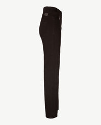 Brax Raphaela - Lavina Zip - Elastiek rondom - Winter katoen - Korte lengte - Zwart