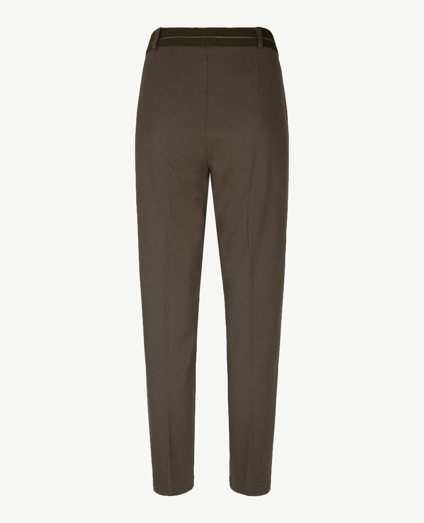 Brax Raphaela - Lillyth - Elastiek rondom jersey - Normale lengte - Mosgroen