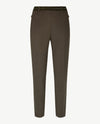 Brax Raphaela - Lillyth - Elastiek rondom jersey - Korte lengte - Mosgroen