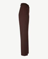 Brax Raphaela - Lillyth - Instapbroek dames met elastische band - jersey - Choco