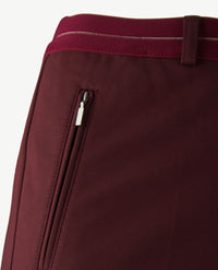 Brax Raphaela - Lillyth - Instapbroek dames met elastische band - jersey - Merlot