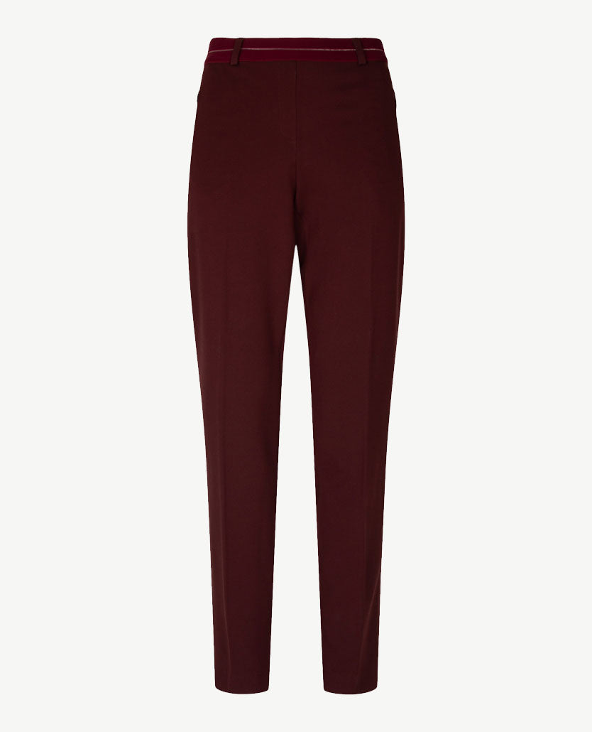 Brax Raphaela - Lillyth - Instapbroek dames met elastische band - jersey - Merlot