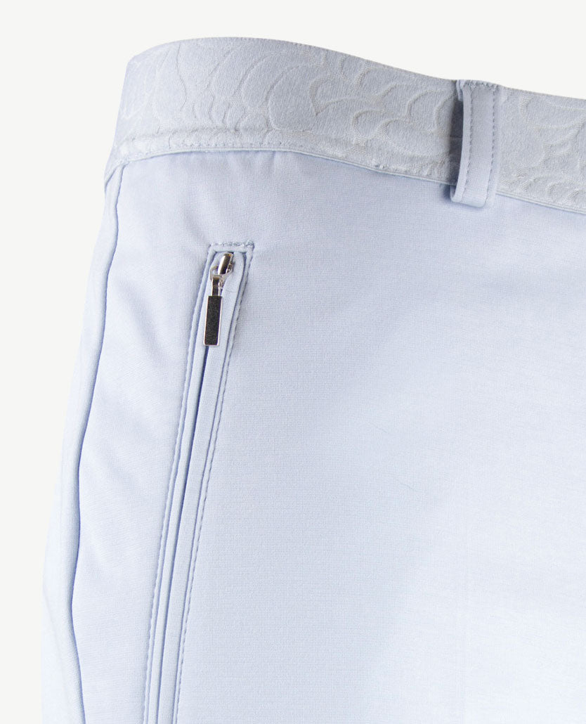 Brax Raphaela - Lillyth - Elastiek rondom jersey - Korte lengte - Blue