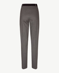 Brax Raphaela - Lillyth - Elastiek rondom jersey -  Korte lengte - Pied de poule - Zwart met antraciet grijs