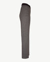 Brax Raphaela - Lillyth - Elastiek rondom jersey -  Korte lengte - Pied de poule - Zwart met antraciet grijs