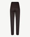 Brax Raphaela - Lillyth - Elastiek rondom jersey -  Normale lengte - Pied de cocq - Zwart met bordeaux