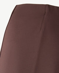 Brax Raphaela - Lillyth  Flared new - Instapbroek dames met elastische band - jersey - Choco