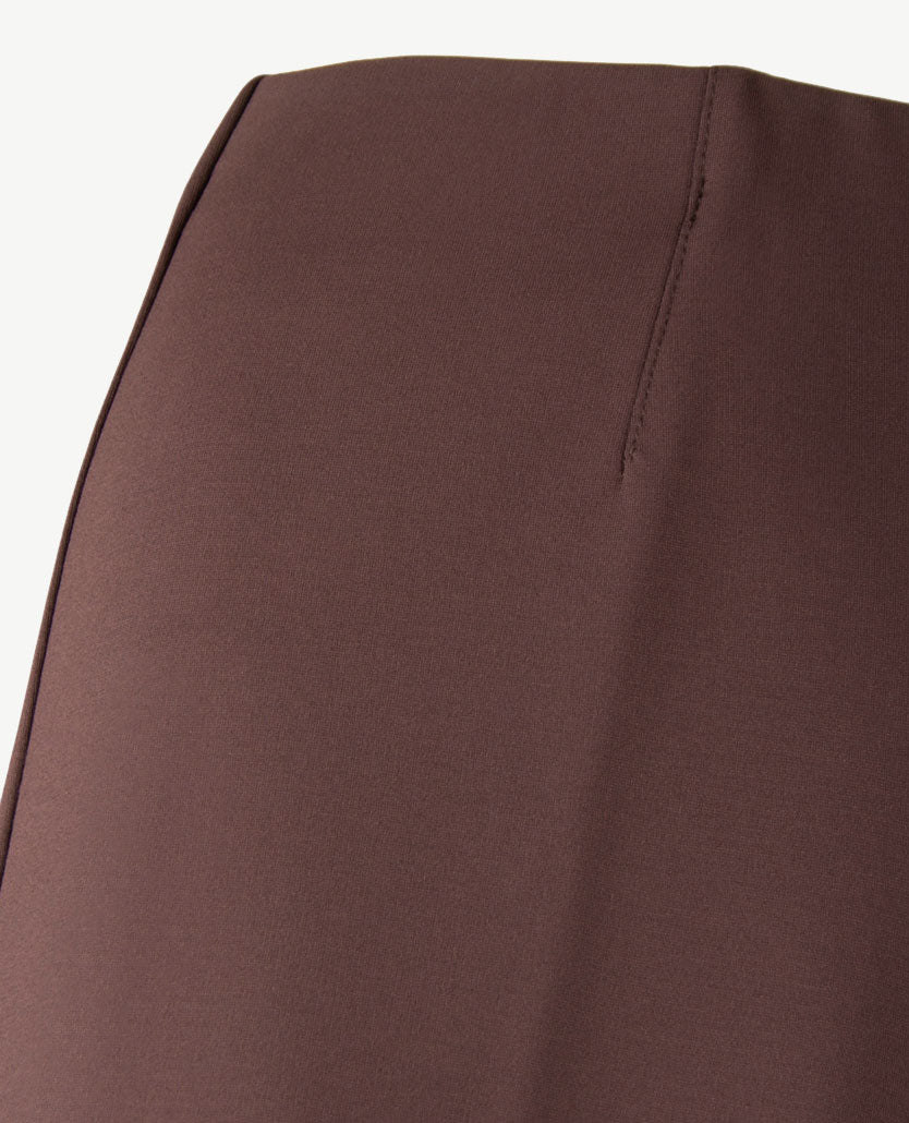 Brax Raphaela - Lillyth  Flared new - Instapbroek dames met elastische band - jersey - Choco